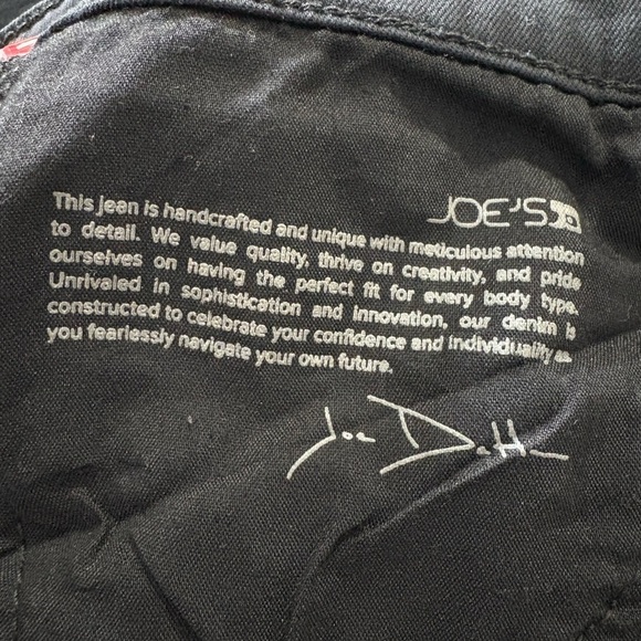 Joe's Jeans The Callie Black Coated Cropped Boot. - Picture 8 of 15